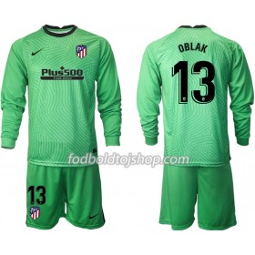 Atlético Madrid Jan Oblak 13 Målmands Fodboldsæt Børn 2020-21 M001 L/S (+ Korte bukser)